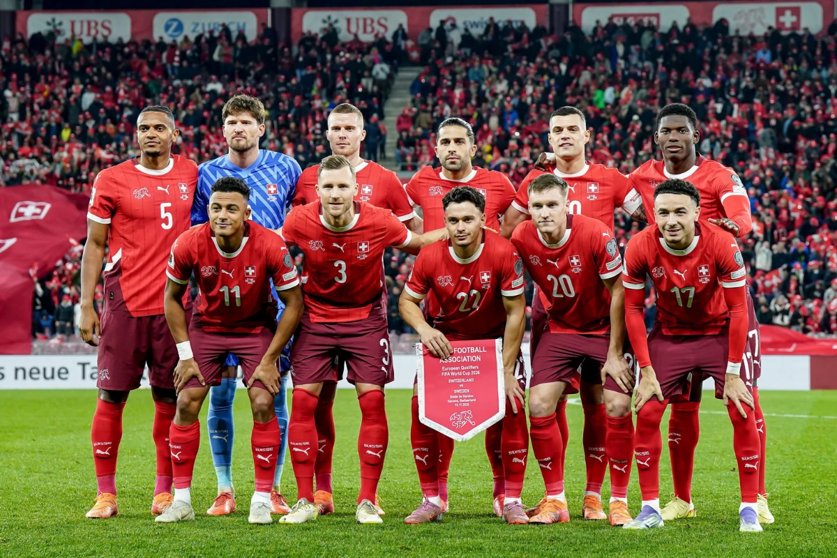 2026 世界盃 B 組瑞士(Switzerland)